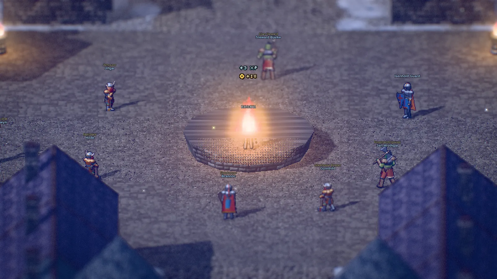 Snow falls on Isenhold, the dwarven town whose forges have never gone cold.